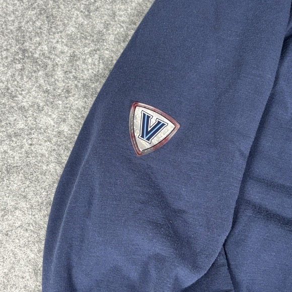 Villanova Wildcats Hoodie Womens Xs Blue NCAA Basketball Nike Dri Fit Full Zip - Picture 7 of 9